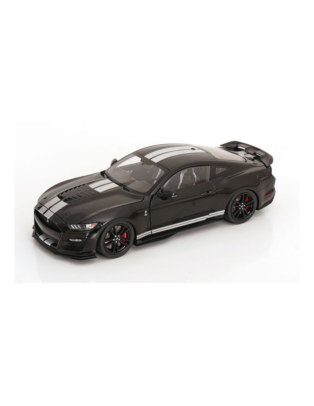 Ford Mustang Shelby GT500 2022 Zwart - 1:18